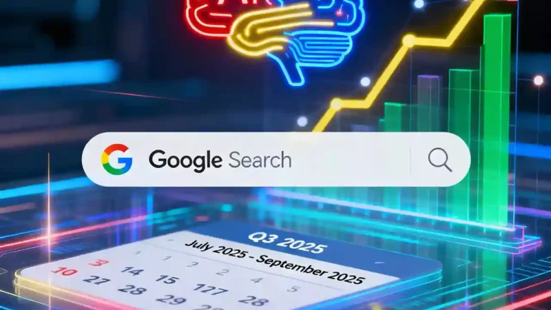 google q3 report AI Mode