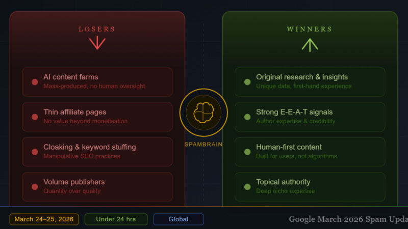 march spam update 2026
